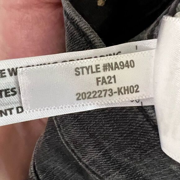 Madewell Stovepipe Jeans in Banberry Wash: Raw Hem Edition Size 23 - Picture 11 of 11